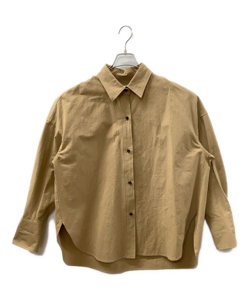 BABYLONE（バビロン）BABYLONE (バビロン) YUI YANAGIHASHI バックタックオーバーSH ブラウン サイズ:Fの古着・服飾アイテム