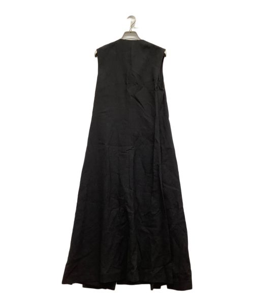 ebure（エブール）ebure (エブール) ノースリーブワンピース ブラック サイズ:Mの古着・服飾アイテム