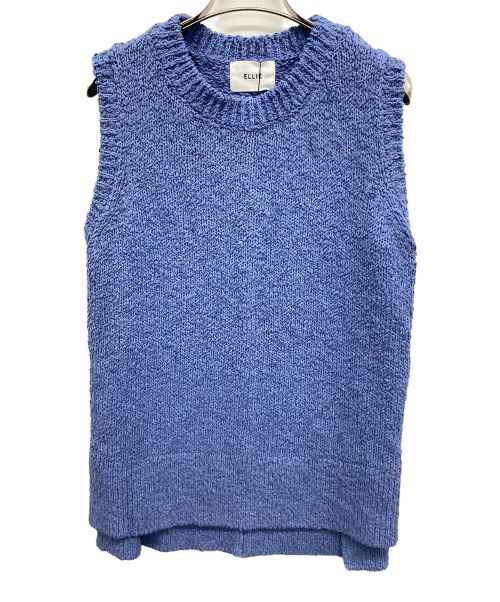 ELLIE（エリー）ELLIE (エリー) ノースリーブニット ブルー サイズ:F 未使用品の古着・服飾アイテム