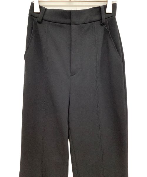 ELLIE（エリー）ELLIE (エリー) ジョーゼットフレアパンツ ブラック サイズ:XS 未使用品の古着・服飾アイテム