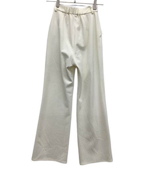 ELLIE（エリー）ELLIE (エリー) ジョーゼットフレアパンツ アイボリー サイズ:XS 未使用品の古着・服飾アイテム