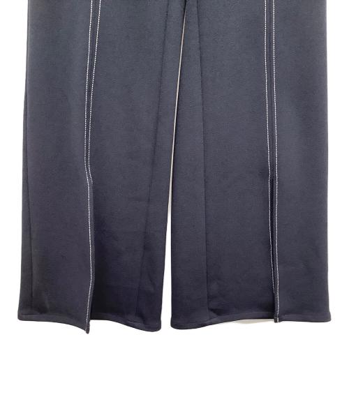 ELLIE（エリー）ELLIE (エリー) ジョーゼットフレアパンツ ネイビー サイズ:XS 未使用品の古着・服飾アイテム