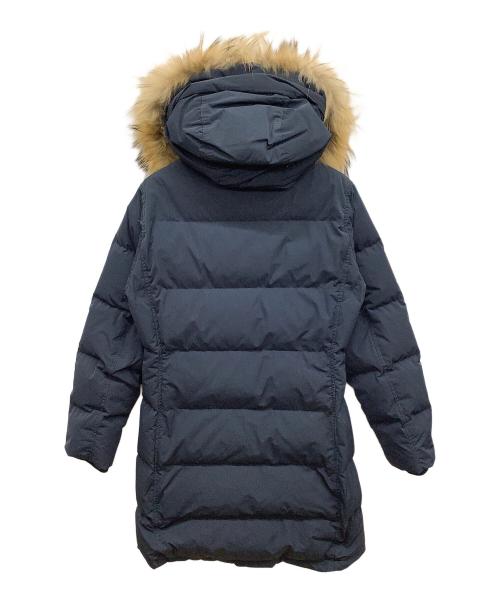 FIRST DOWN（ファーストダウン）FIRST DOWN (ファーストダウン) URBAN LONG DOWN ネイビー サイズ:Sの古着・服飾アイテム