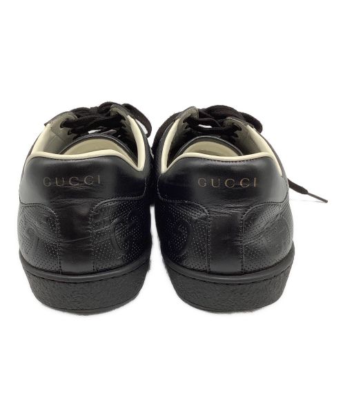 GUCCI（グッチ）GUCCI (グッチ) スニーカー ブラック サイズ:8.5　の古着・服飾アイテム