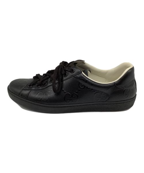 GUCCI（グッチ）GUCCI (グッチ) スニーカー ブラック サイズ:8.5　の古着・服飾アイテム