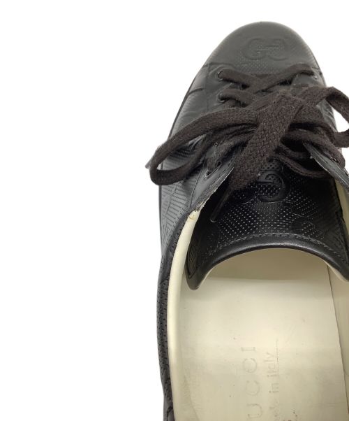 GUCCI（グッチ）GUCCI (グッチ) スニーカー ブラック サイズ:8.5　の古着・服飾アイテム