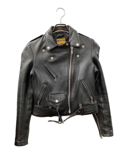 Schott（ショット）Schott (ショット) ライダースジャケット ブラック サイズ:XSの古着・服飾アイテム