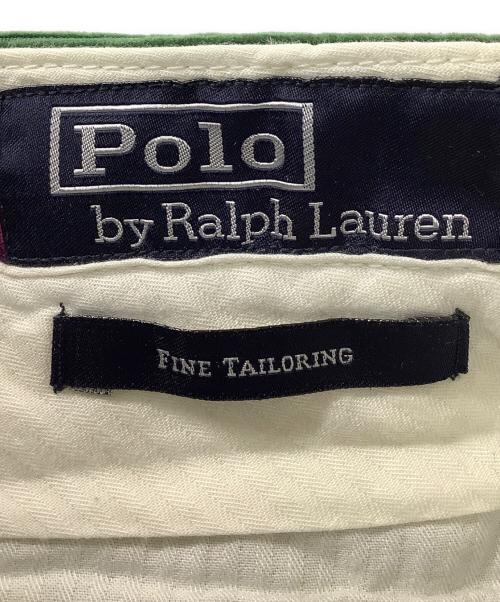 POLO RALPH LAUREN（ポロ・ラルフローレン）POLO RALPH LAUREN (ポロ・ラルフローレン) コーデュロイパンツ グリーン サイズ:78.5cm(W31)の古着・服飾アイテム