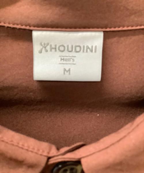 HOUDINI（フーディニ）HOUDINI (フーディニ) Ms Cosmo Shirt ブラウン サイズ:Mの古着・服飾アイテム
