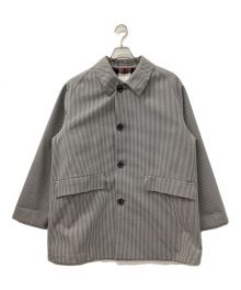 MACKINTOSH PHILOSOPHY（マッキントッシュ フィロソフィー）の古着「コート」｜ブラック×ホワイト