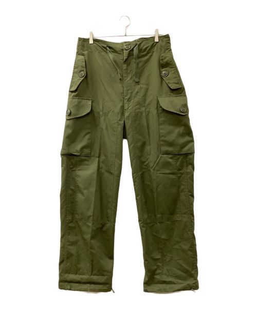 カナダ軍（カナダグン）カナダ軍 (カナダグン) Canadian Army Windproof Over Pants グリーン サイズ:7332の古着・服飾アイテム