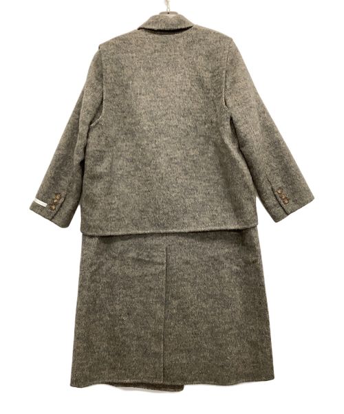 Leotica（レオティカ）Leotica (レオティカ) ベスト付きチェスターコート ブラウン サイズ:Fの古着・服飾アイテム