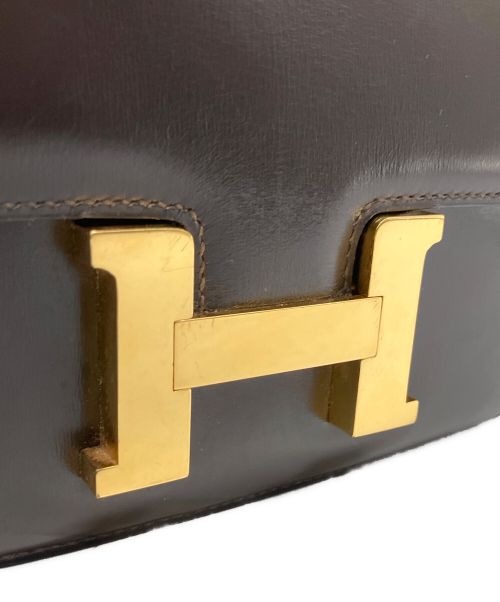 HERMES（エルメス）HERMES (エルメス) コンスタンス ミニ 18 ブラウン サイズ:18/ミニの古着・服飾アイテム