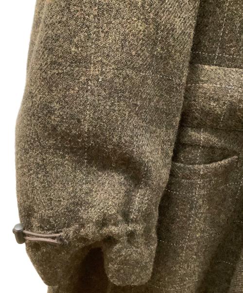 Dulcamara（ドゥルカマラ）Dulcamara (ドゥルカマラ) ジップフーデッドコート ブラウン サイズ:Sの古着・服飾アイテム