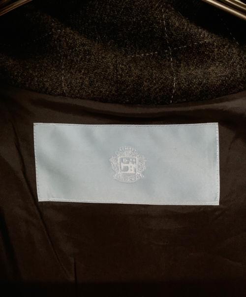 Dulcamara（ドゥルカマラ）Dulcamara (ドゥルカマラ) ジップフーデッドコート ブラウン サイズ:Sの古着・服飾アイテム