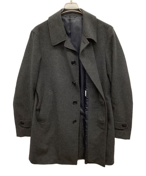 U.A. GreenLabelRelaxing（ユナイテッドアローズグリーンレーベル リラクシング）U.A. GreenLabelRelaxing (ユナイテッドアローズグリーンレーベル リラクシング) ウールカシミヤステンカラーコート ダークグレー サイズ:Lの古着・服飾アイテム