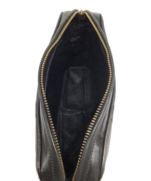 CHANEL（シャネル）CHANEL (シャネル) ココマーク フリンジ ラムスキン ブラックの古着・服飾アイテム