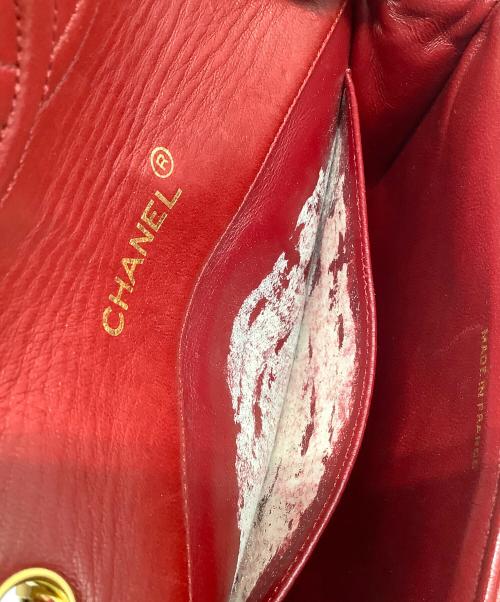 CHANEL（シャネル）CHANEL (シャネル) ショルダーバッグ レッドの古着・服飾アイテム