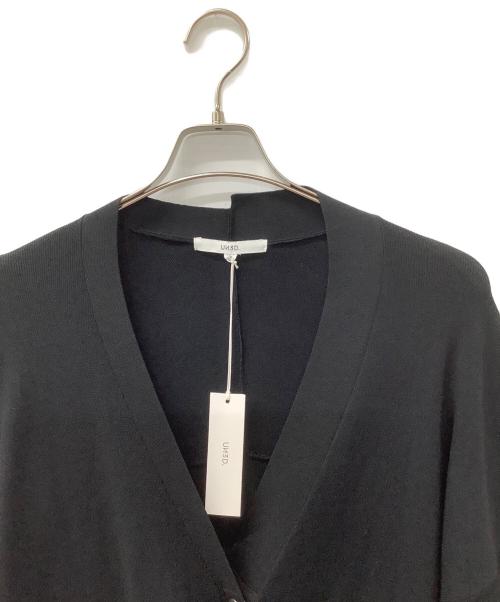UN3D.（アンスリード）UN3D. (アンスリード) カーディガン ブラック サイズ:38 未使用品の古着・服飾アイテム