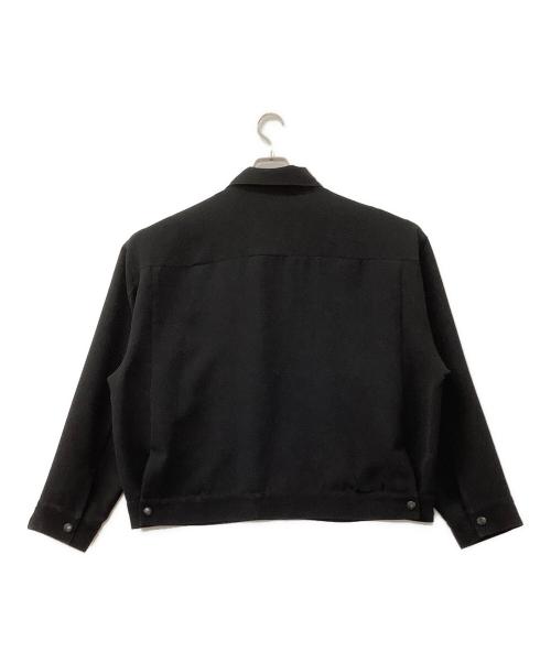 N.HOOLYWOOD（エヌ ハリウッド）N.HOOLYWOOD (エヌ ハリウッド) STUDIOUS (ステュディオス) ポリエステルブルゾン ブラック サイズ:38の古着・服飾アイテム