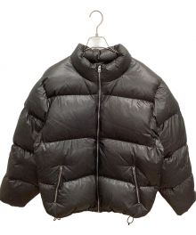 stussy（ステューシー）の古着「DOWN PUFFER PARACHUTE RIPSTOPダウンジャケット」｜ブラック