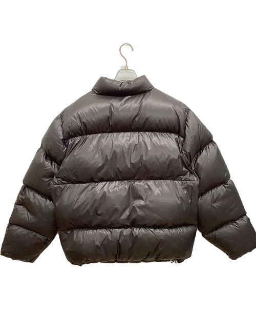 stussy（ステューシー）stussy (ステューシー) DOWN PUFFER PARACHUTE RIPSTOPダウンジャケット ブラック サイズ:Lの古着・服飾アイテム