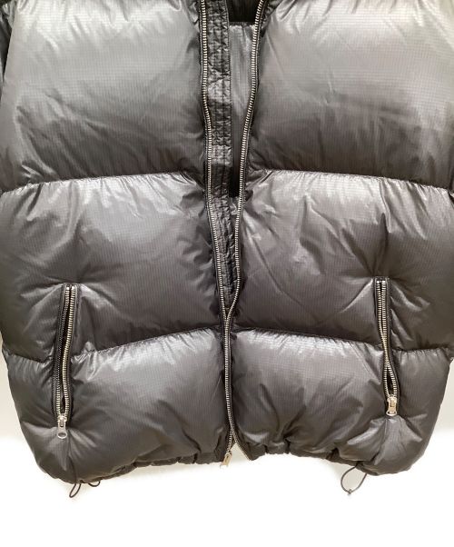 stussy（ステューシー）stussy (ステューシー) DOWN PUFFER PARACHUTE RIPSTOPダウンジャケット ブラック サイズ:Lの古着・服飾アイテム
