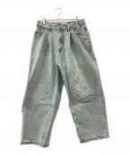 90909090）の古着「King Logo Vintage Like Denim」｜インディゴ