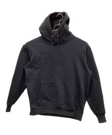 WIND AND SEA（ウィンダンシー）の古着「SEA RHINE STONE HOODIE」｜ブラック