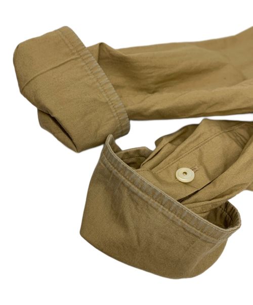 kolor/BEACON（カラービーコン）kolor/BEACON (カラービーコン) 襟デザイン長袖シャツ ベージュ サイズ:1の古着・服飾アイテム