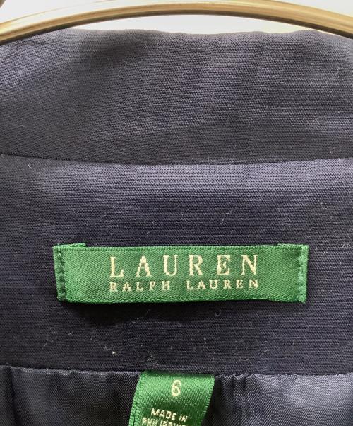 LAUREN RALPH LAUREN（ローレンラルフローレン）LAUREN RALPH LAUREN (ローレンラルフローレン) テーラードジャケット ネイビー サイズ:6の古着・服飾アイテム