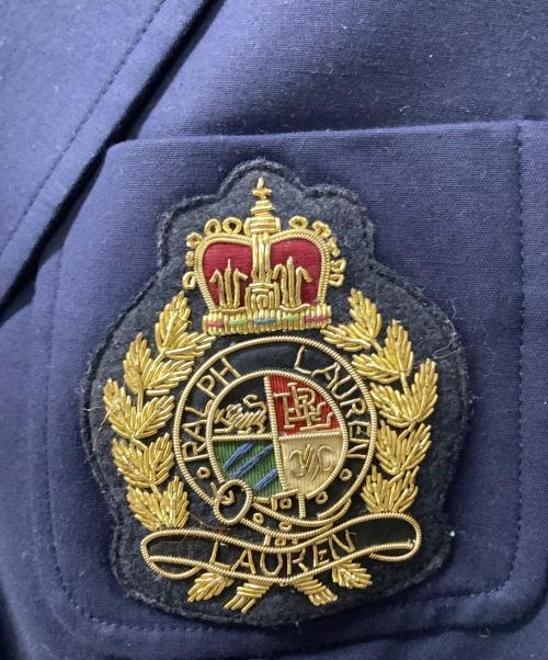 LAUREN RALPH LAUREN（ローレンラルフローレン）LAUREN RALPH LAUREN (ローレンラルフローレン) テーラードジャケット ネイビー サイズ:6の古着・服飾アイテム