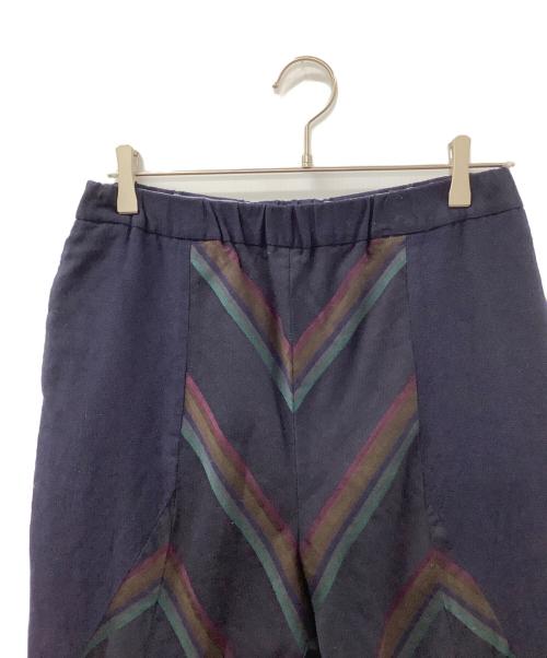 PAUL SMITH（ポールスミス）PAUL SMITH (ポールスミス) レインボーストライプイージーパンツ マルチカラー サイズ:Mの古着・服飾アイテム