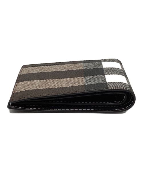BURBERRY（バーバリー）BURBERRY (バーバリー) REG CC BILL8 ダークバーチブラウン 未使用品の古着・服飾アイテム