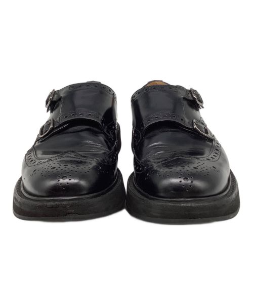 CHURCH'S（チャーチ）CHURCH'S (チャーチ) ウィングチップシューズ ブラック サイズ:65．F．142の古着・服飾アイテム