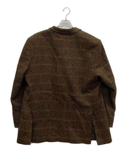 Harris Tweed（ハリスツイード）Harris Tweed (ハリスツイード) MARIO BARUTTI 3Bウールテーラードジャケット ブラウン サイズ:不明の古着・服飾アイテム