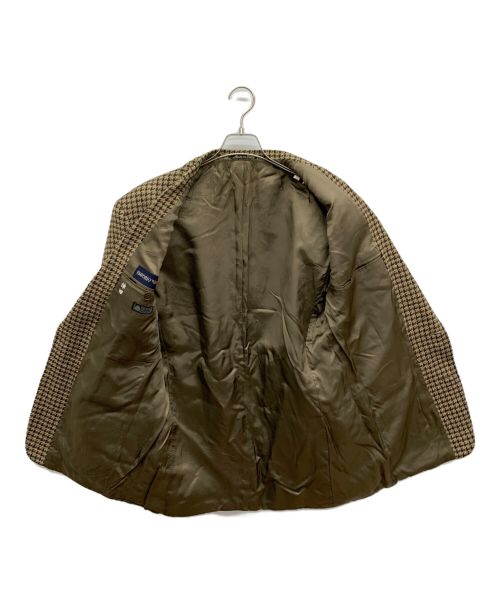 EMPORIO ARMANI（エンポリオアルマーニ）EMPORIO ARMANI (エンポリオアルマーニ) 2Bウールテーラードジャケット ブラウン サイズ:２Bの古着・服飾アイテム