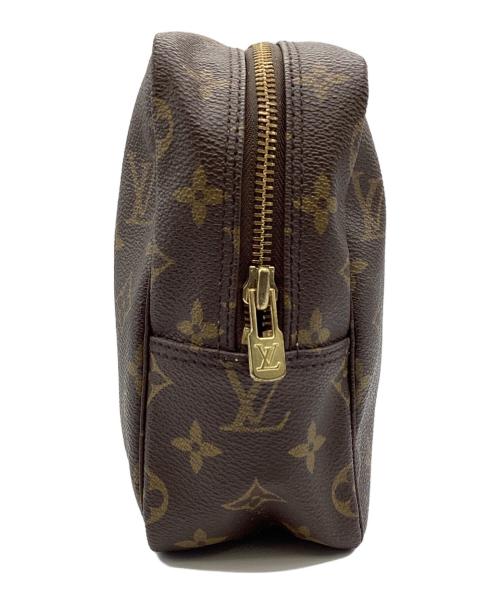 LOUIS VUITTON（ルイ ヴィトン）LOUIS VUITTON (ルイ ヴィトン) コスメポーチ ブラウンの古着・服飾アイテム