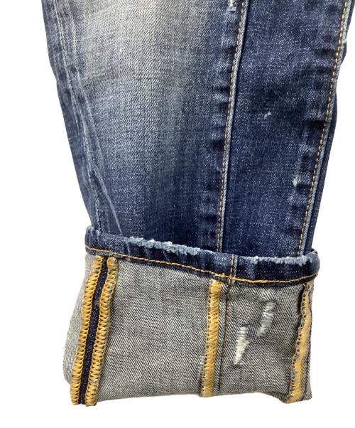 DSQUARED BROTHERS（ディースクエアードブラザーズ）DSQUARED BROTHERS (ディースクエアードブラザーズ) デニムパンツ インディゴ サイズ:50の古着・服飾アイテム