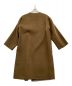 6(ROKU) BEAUTY&YOUTH (ロク ビューティーアンドユース) REVER SEWING GOWN COAT/コート ブラウン サイズ:36：9000円
