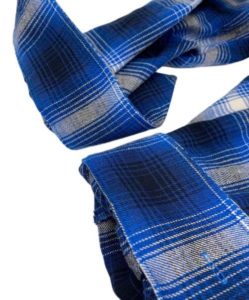 RAFU（ラフ）RAFU (ラフ) STANDARD SHIRT ブルー サイズ:Mの古着・服飾アイテム