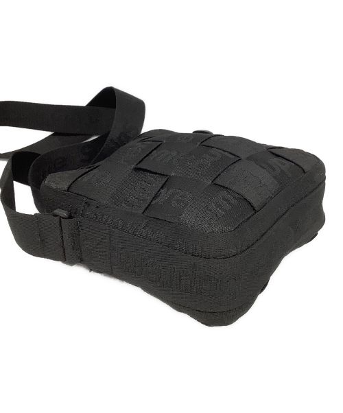 SUPREME（シュプリーム）SUPREME (シュプリーム) Woven Shoulder Bag ブラックの古着・服飾アイテム