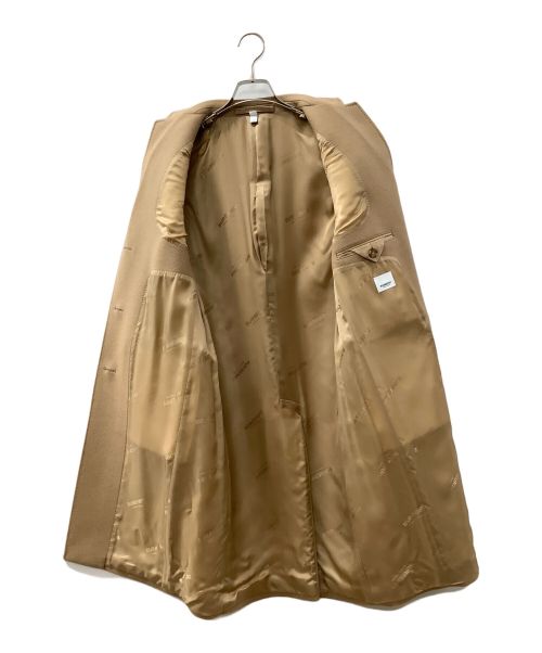 BURBERRY（バーバリー）BURBERRY (バーバリー) ウールロングコート ベージュ サイズ:Freeの古着・服飾アイテム