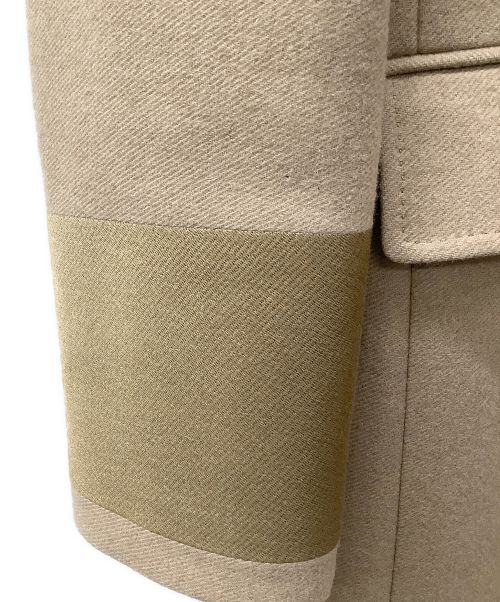 BURBERRY（バーバリー）BURBERRY (バーバリー) ウールロングコート ベージュ サイズ:Freeの古着・服飾アイテム