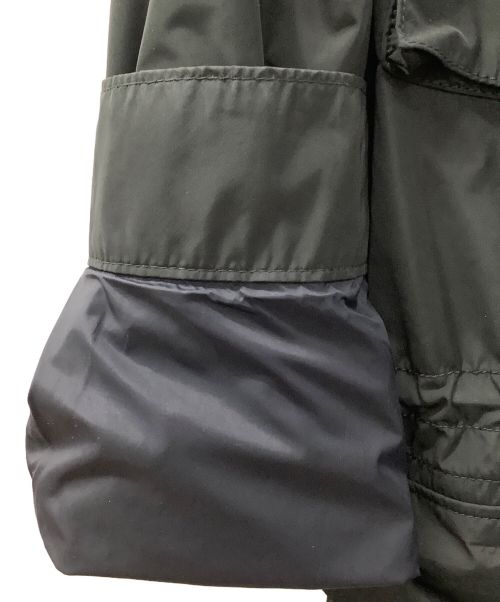 POLO RALPH LAUREN（ポロ・ラルフローレン）POLO RALPH LAUREN (ポロ・ラルフローレン) ミリタリーナイロンジャケット ブラック サイズ:Lの古着・服飾アイテム