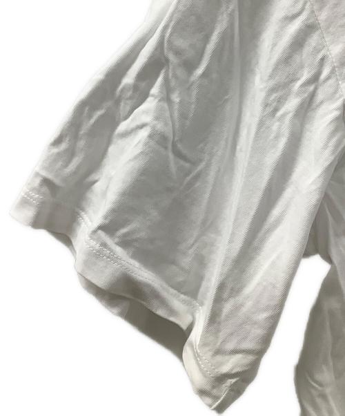 MSGM（エムエスジーエム）MSGM (エムエスジーエム) 半袖カットソー ホワイト サイズ:Mの古着・服飾アイテム