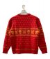 Hysteric Glamour (ヒステリックグラマー) SKULL NORDICジャガードセーター レッド サイズ:XL：15000円