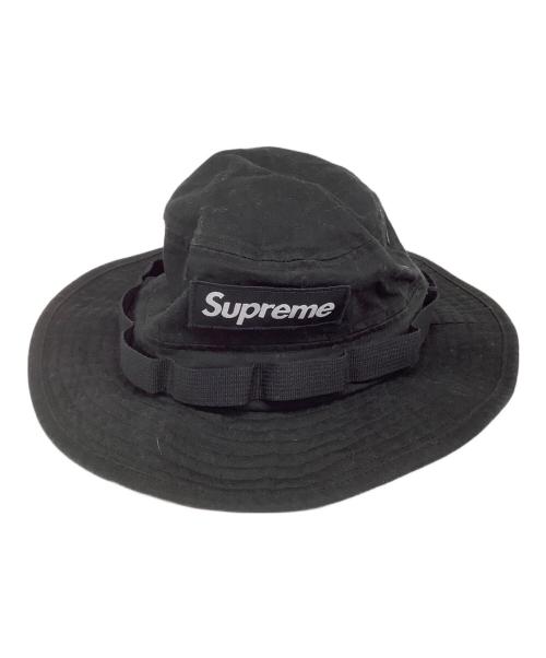 SUPREME（シュプリーム）SUPREME (シュプリーム) MILITARY BOONIE HAT ブラックの古着・服飾アイテム