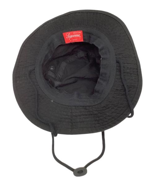SUPREME（シュプリーム）SUPREME (シュプリーム) MILITARY BOONIE HAT ブラックの古着・服飾アイテム