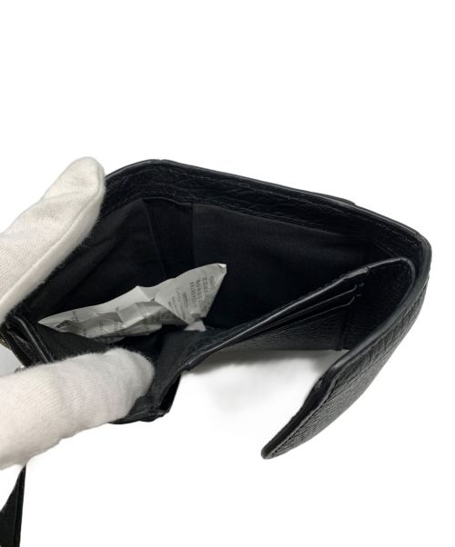 MARTIN MARGIELA（マルタン・マルジェラ）MARTIN MARGIELA (マルタン・マルジェラ) 3つ折り財布 ブラックの古着・服飾アイテム